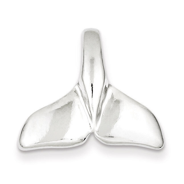 Whale Tail Charm Sterling Silver QC944, MPN: QC944, 883957976495