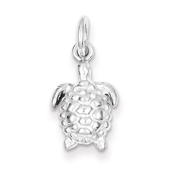 Turtle Charm Sterling Silver QC951, MPN: QC951, 883957976327