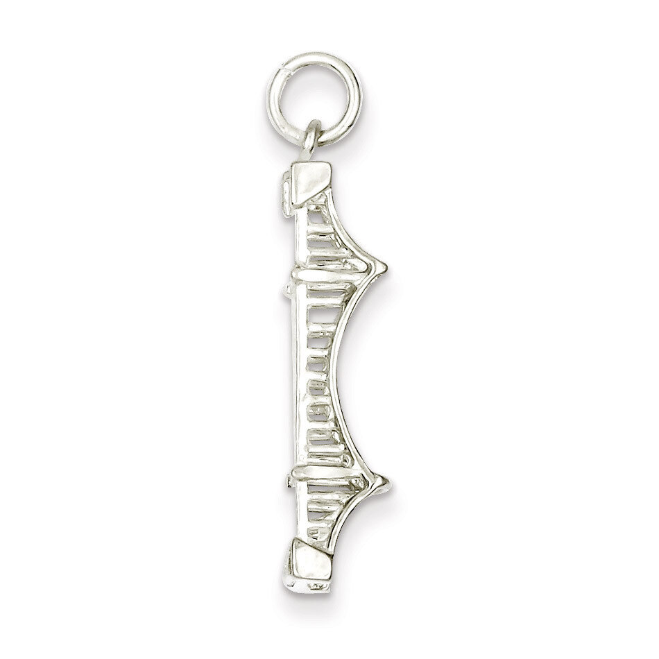 Golden Gate Bridge Charm Sterling Silver QC999, MPN: QC999, 883957918273