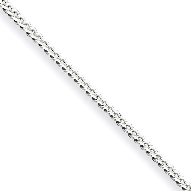 8 Inch 1.75mm Curb Chain Sterling Silver QCB050-8