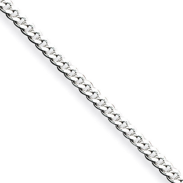 16 Inch 2mm Curb Chain Sterling Silver QCB060-16, MPN: QCB060-16, 883957918679