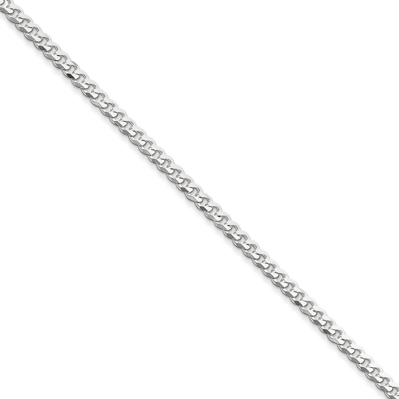 16 Inch 3.5mm Curb Chain Sterling Silver QCB100-16, MPN: QCB100-16, 883957918778