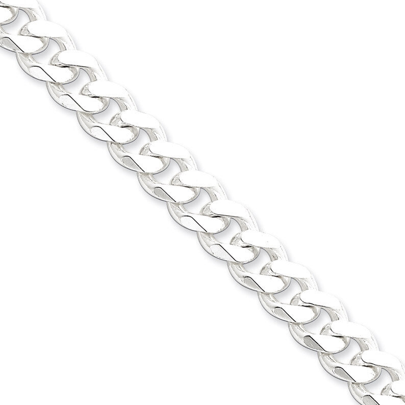 18 Inch 9mm Curb Chain Sterling Silver QCB250-18, MPN: QCB250-18, 883957918884