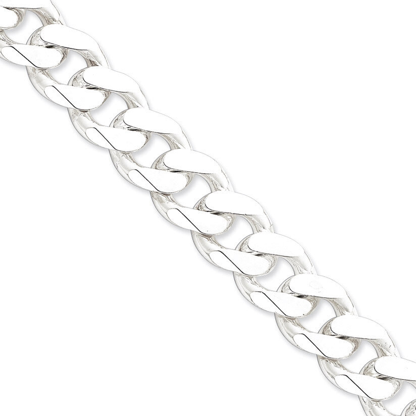 22 Inch 16.2mm Curb Chain Sterling Silver QCB450-22