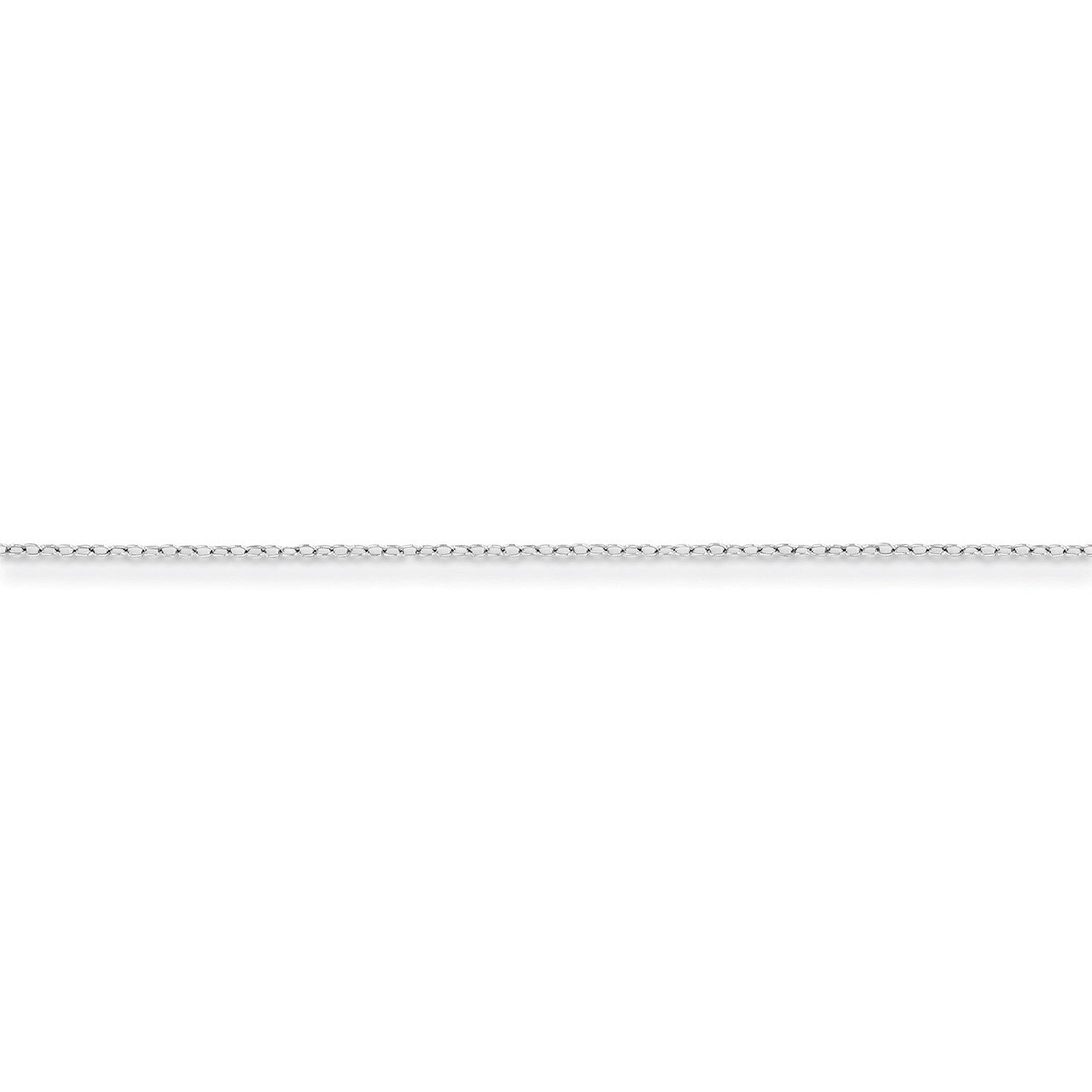 16 Inch 1mm Cable Chain Sterling Silver QCL025-16, MPN: QCL025-16, 883957083292