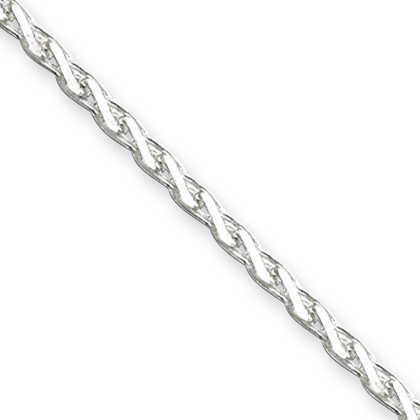 16 Inch 2mm Diamond-Cut Spiga Chain Sterling Silver QDS060-16, MPN: QDS060-16, 886774112374