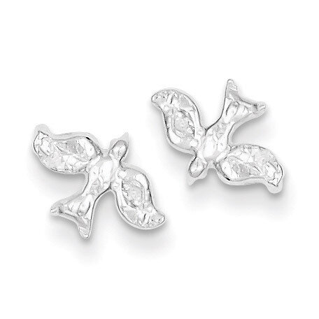 Dove Mini Earrings Sterling Silver QE129, MPN: QE129, 883957244327
