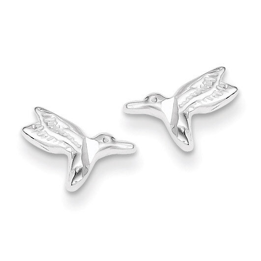 Hummingbird Post Earrings Sterling Silver QE3311, MPN: QE3311, 886774112527