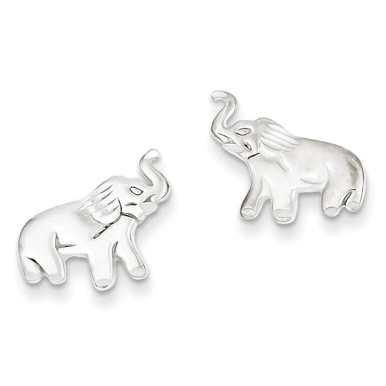 Elephant Post Earrings Sterling Silver QE3314, MPN: QE3314, 886774112534