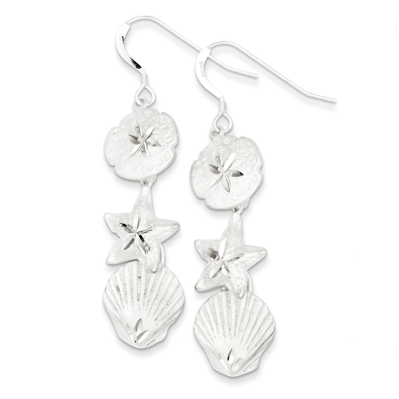 Sea Life Earrings Sterling Silver QE3336, MPN: QE3336, 886774112657