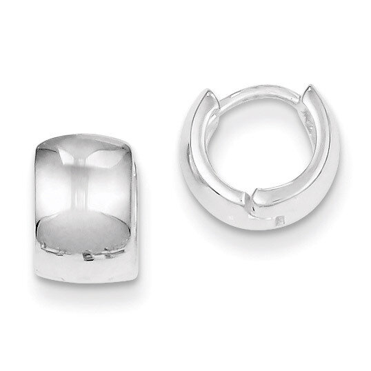 Huggy-Style Earrings Sterling Silver QE3435, MPN: QE3435, 883957926742