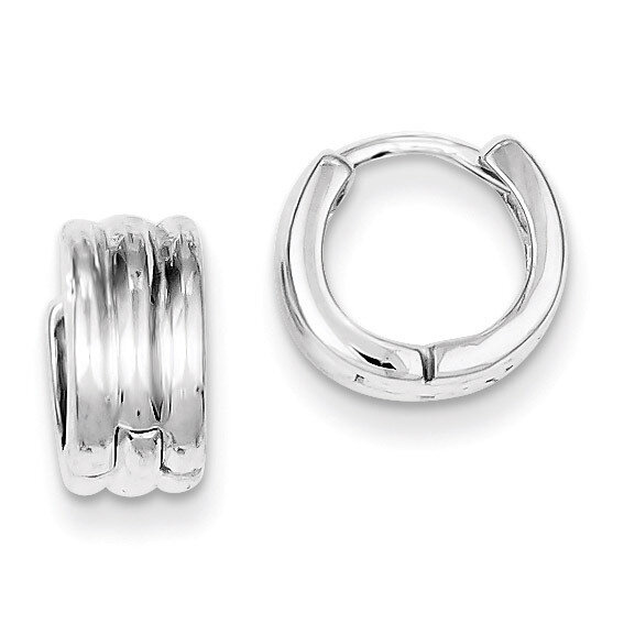 Huggy-Style Earrings Sterling Silver QE3436, MPN: QE3436, 883957926759