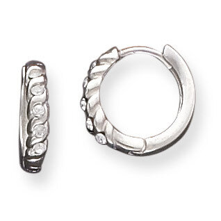 Huggy Earrings Sterling Silver QE3452, MPN: QE3452, 883957926919