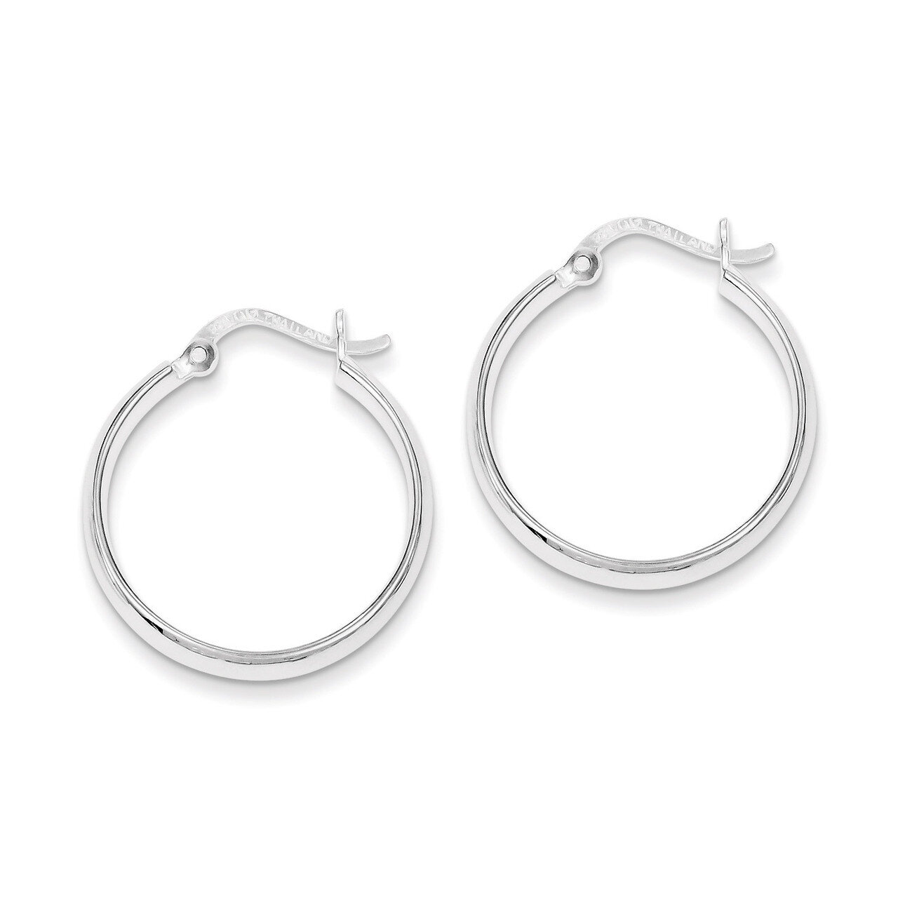 Hoop Earrings Sterling Silver QE3686, MPN: QE3686, 883957927657