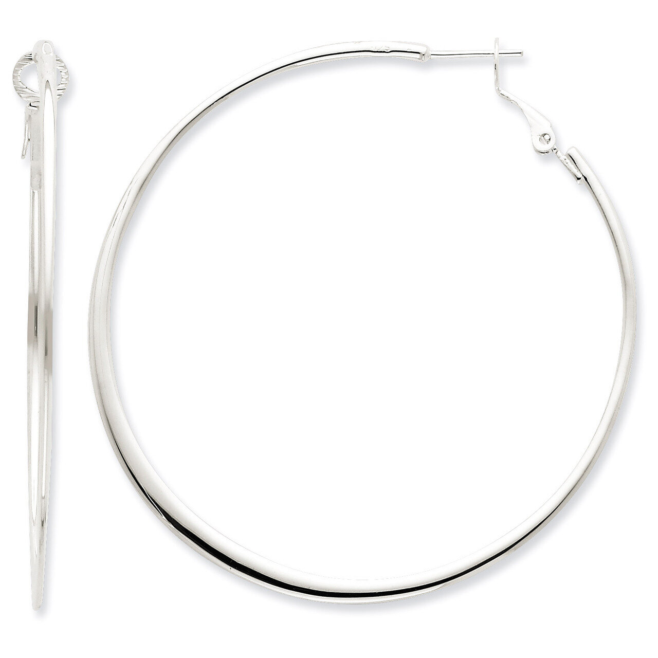 Hoop Earrings Sterling Silver QE3747, MPN: QE3747, 883957927763