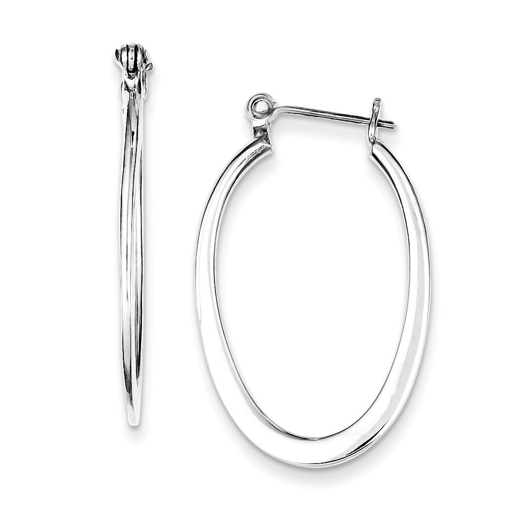 Hoop Earrings Sterling Silver QE3773