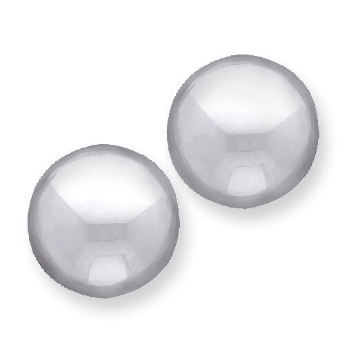 Non-Pierced 18mm Button Earrings Sterling Silver QE3807, MPN: QE3807, 883957928029