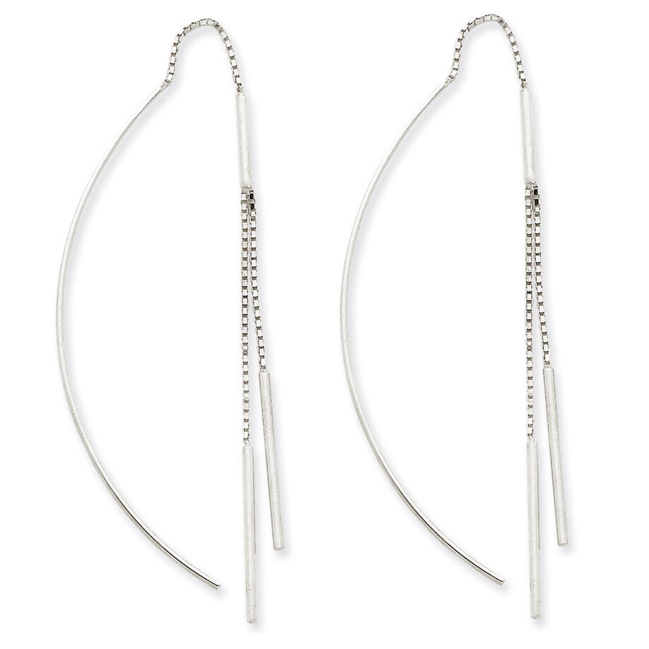 Threader Earrings Sterling Silver QE3898