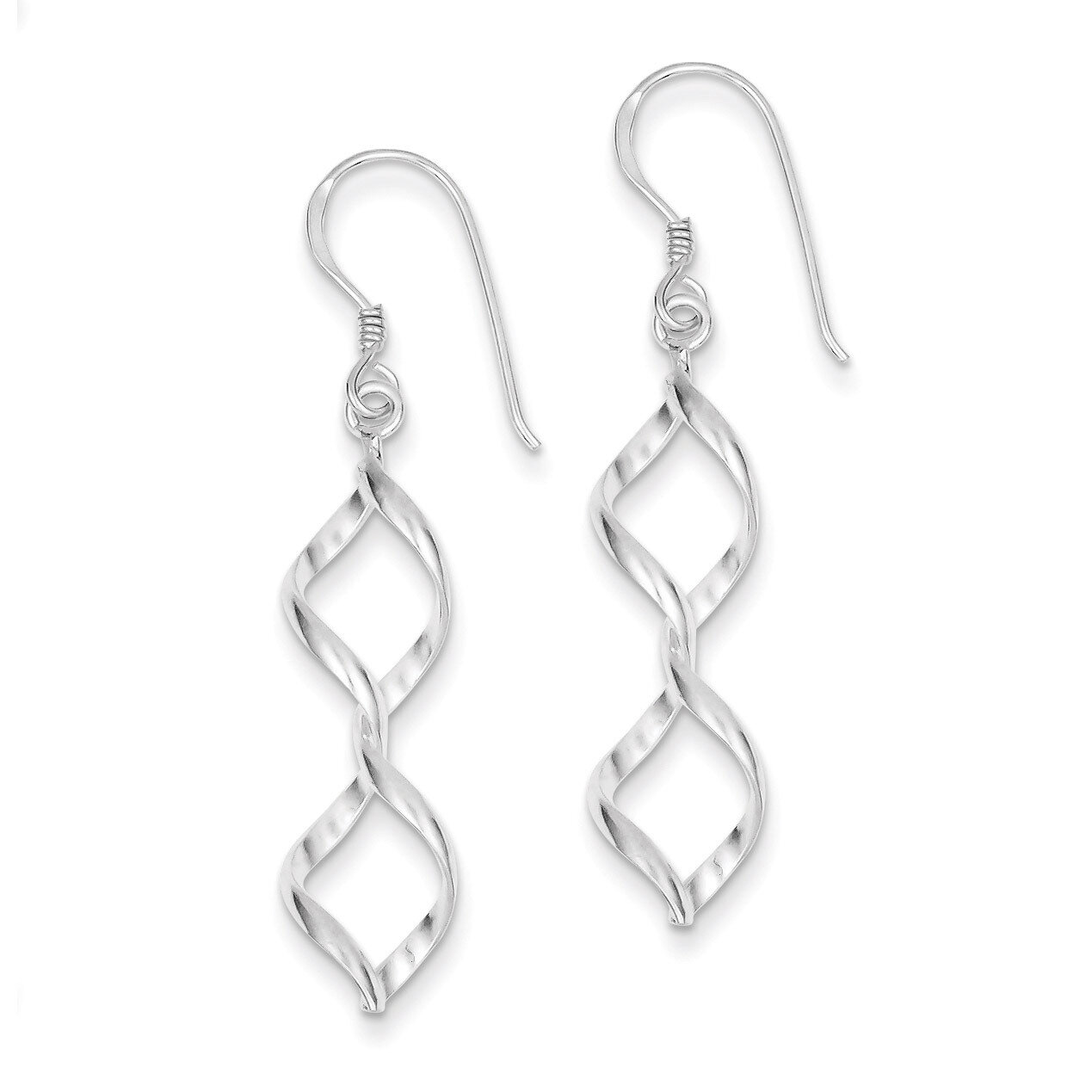 Earrings Sterling Silver Fancy QE4024