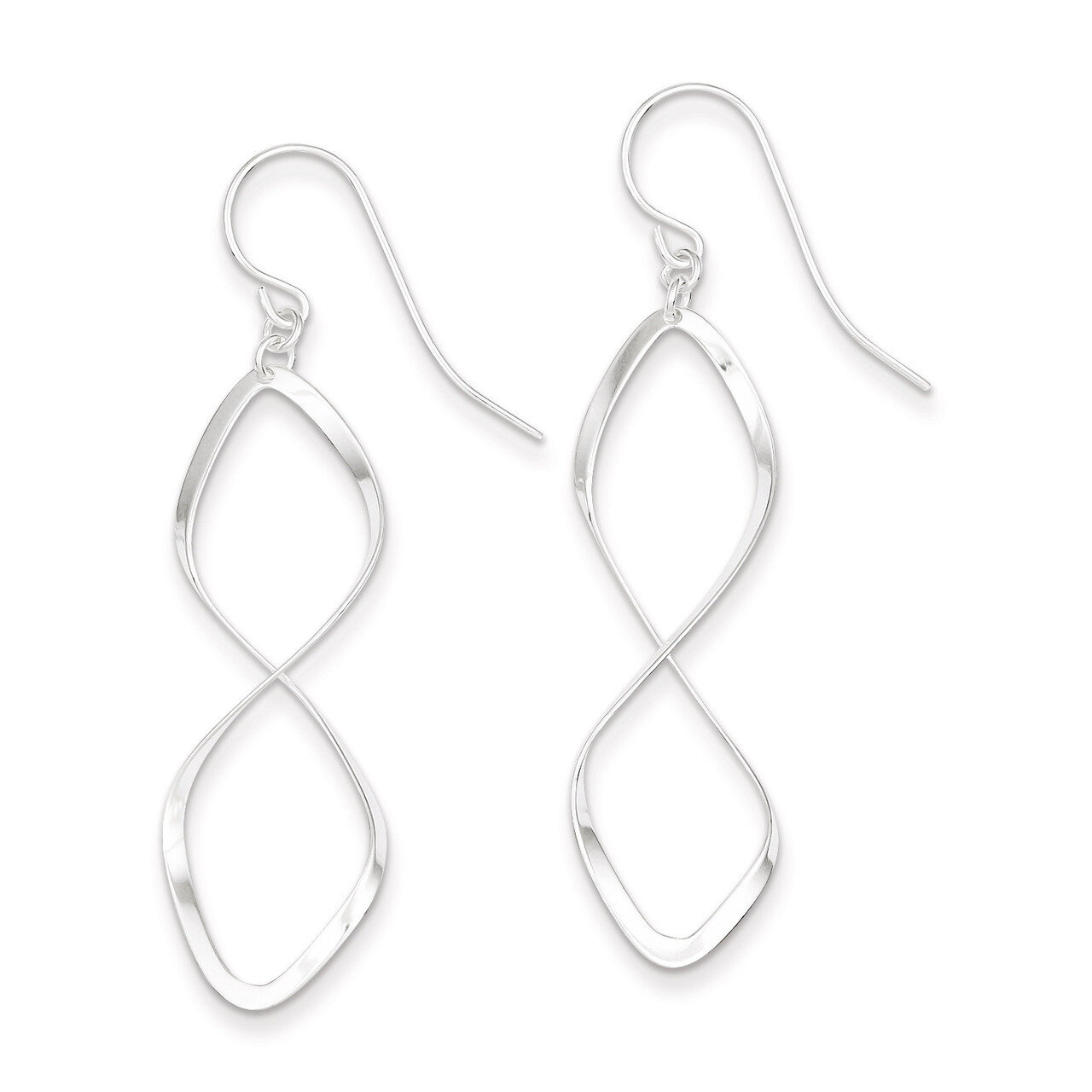 Dangle Earrings Sterling Silver QE4066, MPN: QE4066, 723252369038
