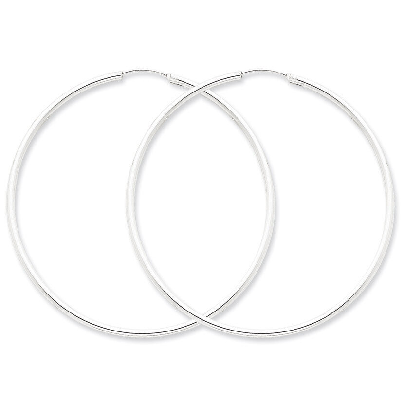 Hoop Earrings Sterling Silver QE4643, MPN: QE4643, 883957932538