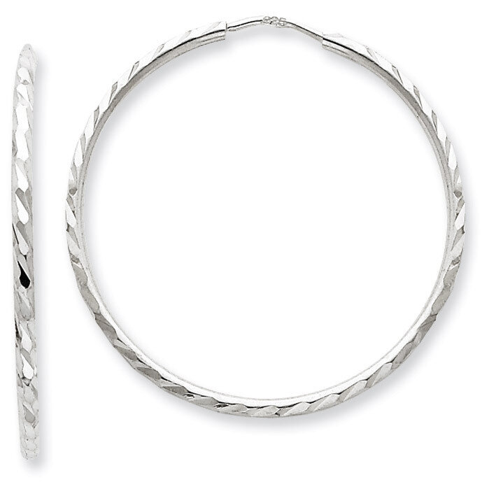 Hoop Earrings Sterling Silver QE4656, MPN: QE4656, 883957932668