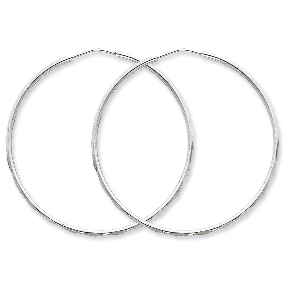 Hoop Earrings Sterling Silver QE4659, MPN: QE4659, 883957932699