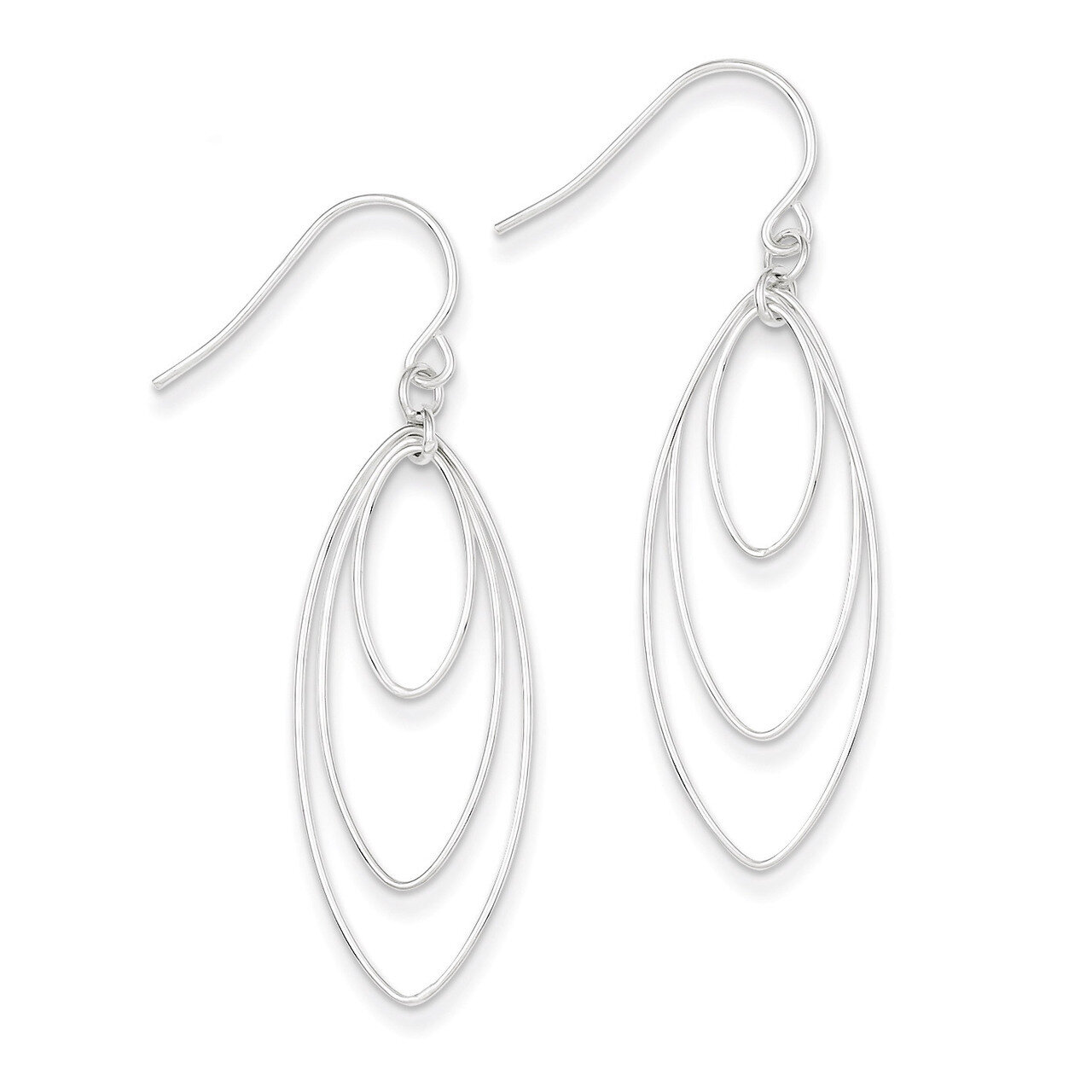 Earrings Sterling Silver Fancy QE4872, MPN: QE4872, 883957933948