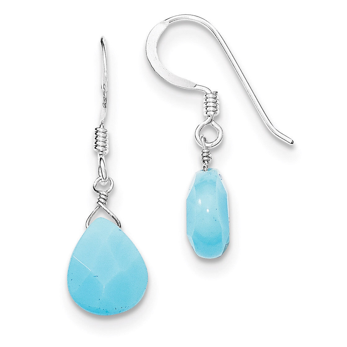 Amazonite Earrings Sterling Silver QE5550, MPN: QE5550, 886774246697