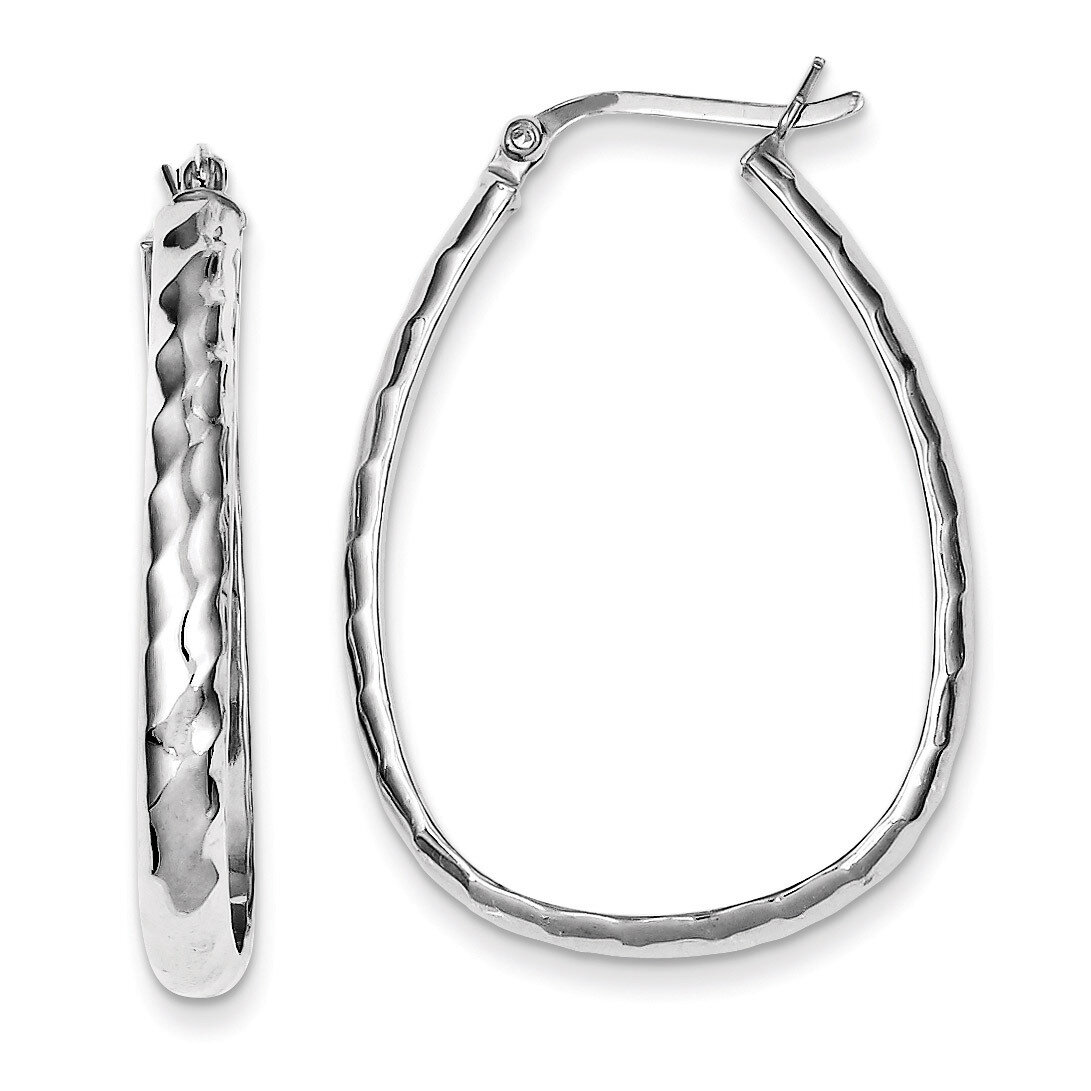 4mm Twist Hoop Earrings Sterling Silver QE6720, MPN: QE6720, 883957568485