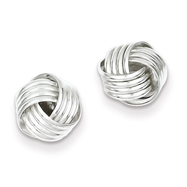Love Knot Earrings Sterling Silver QE6837