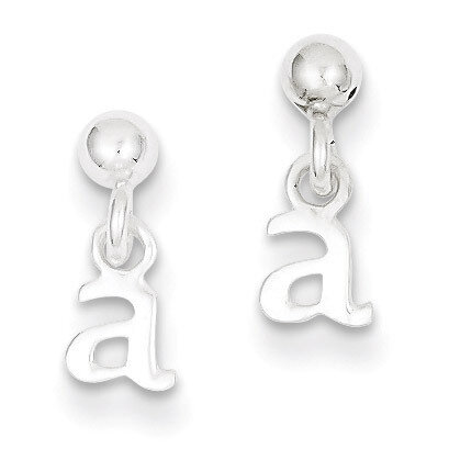 A Dangle Post Earrings Sterling Silver Polished QE6885A, MPN: QE6885A, 883957572406