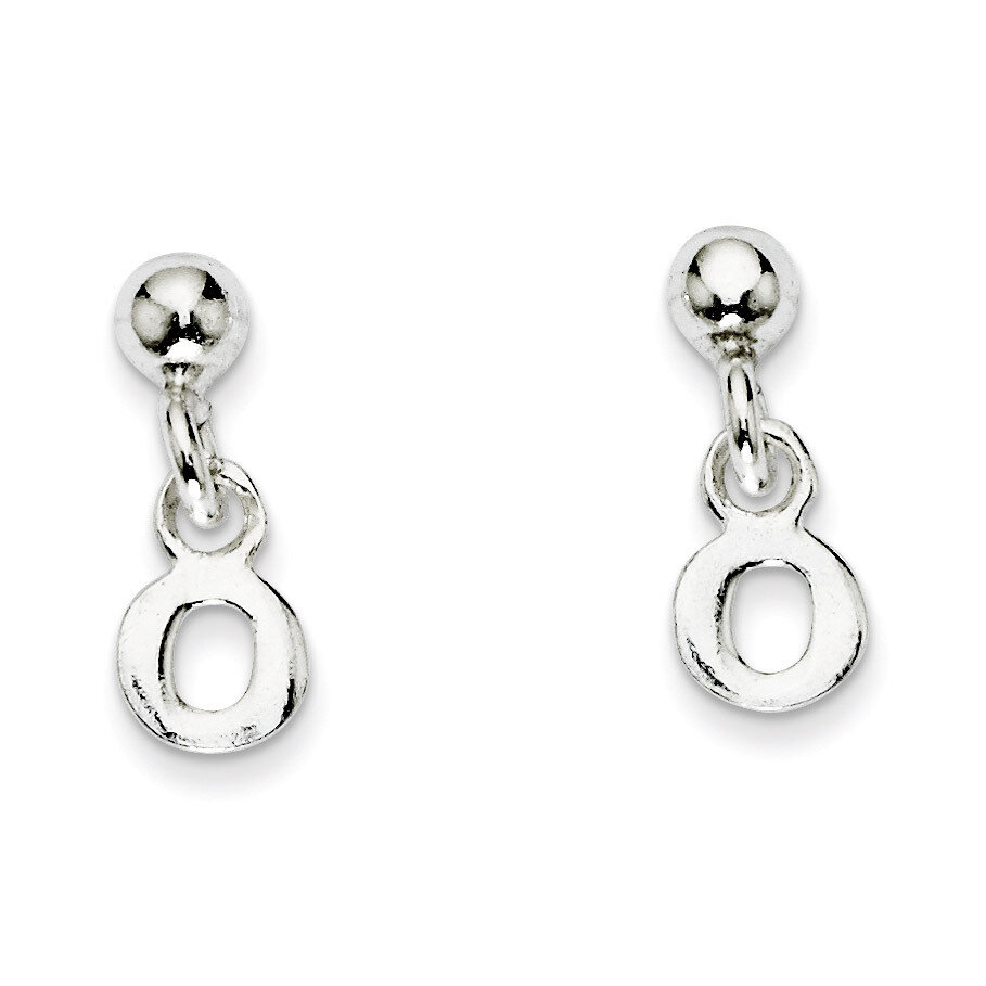 O Dangle Post Earrings Sterling Silver Polished QE6885O, MPN: QE6885O, 883957578033