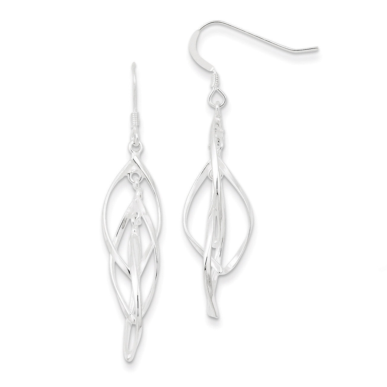 Shepherd Hook Earrings Sterling Silver QE8945, MPN: QE8945, 886774750033