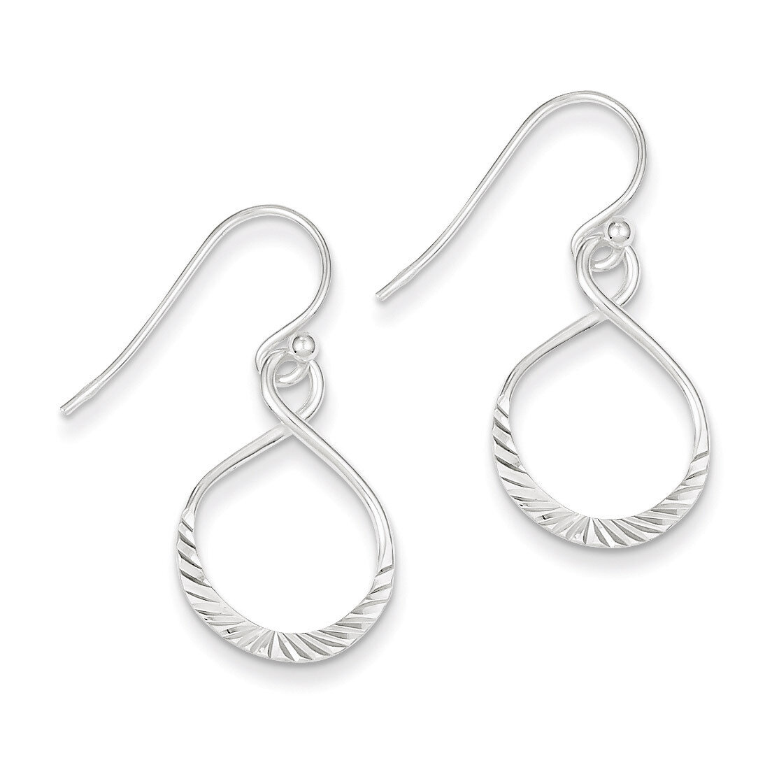 Shepherd Hook Earrings Sterling Silver QE8948, MPN: QE8948, 886774750057