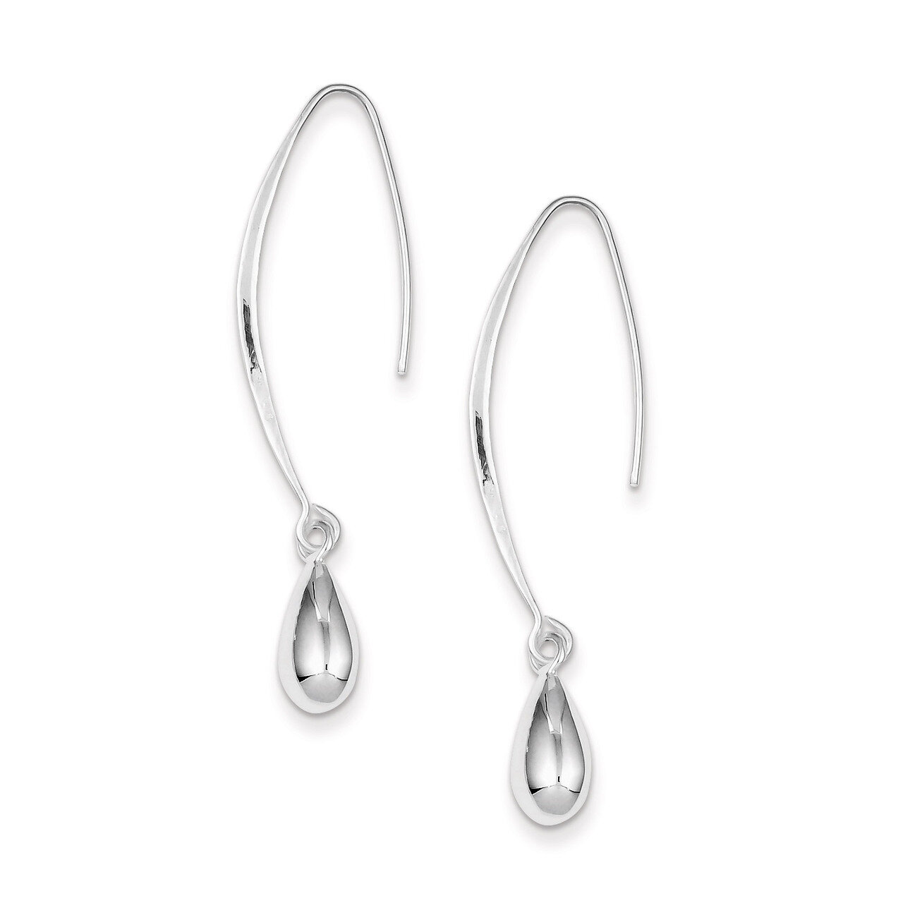 Earrings Sterling Silver Fancy QE9080, MPN: QE9080, 883957582153