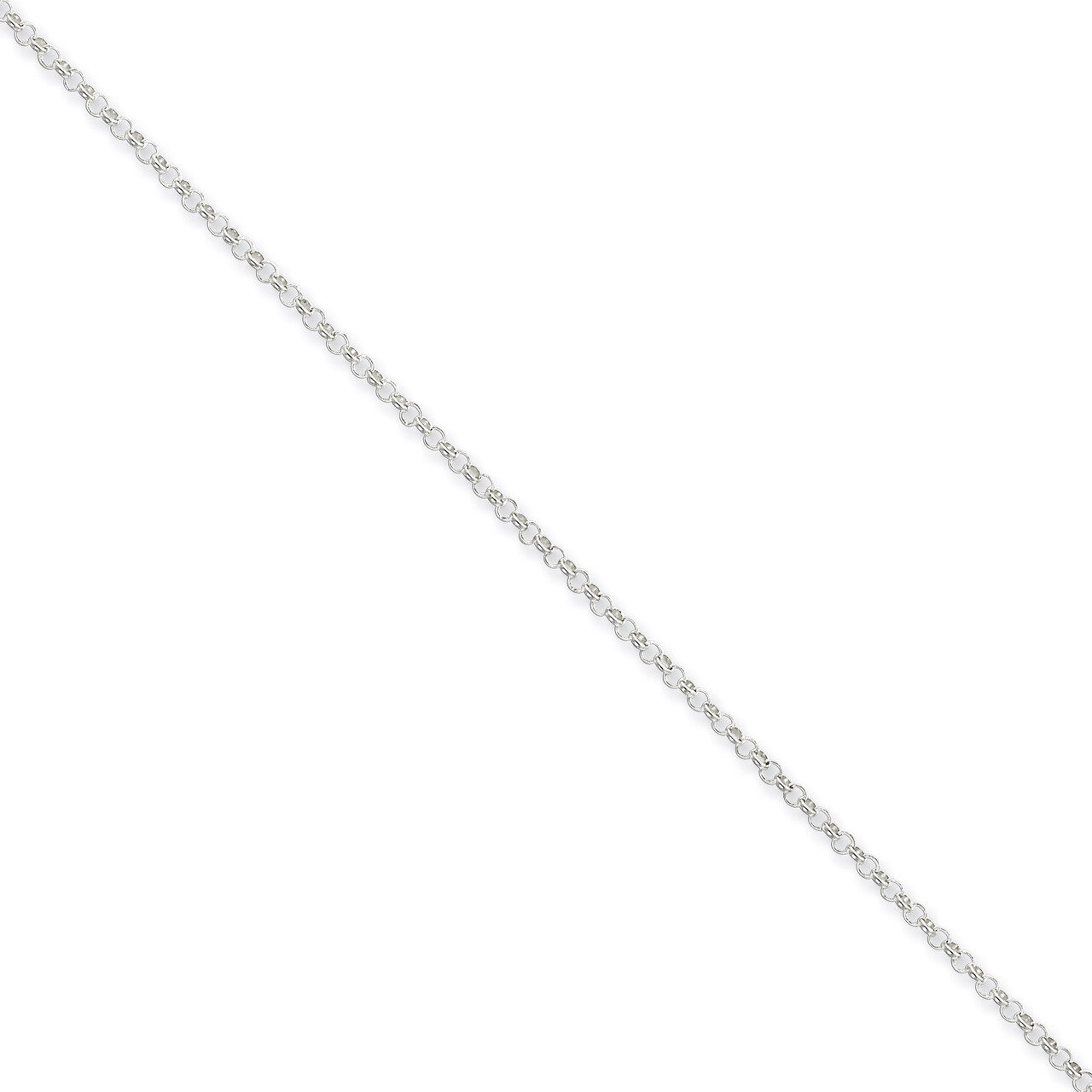 16 Inch 2mm Rolo Chain Sterling Silver QFC104-16, MPN: QFC104-16, 883957215686