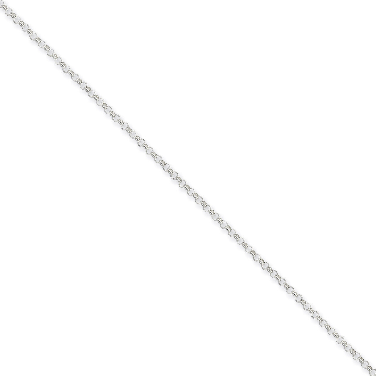 18 Inch 2mm Rolo Chain Sterling Silver QFC104-18