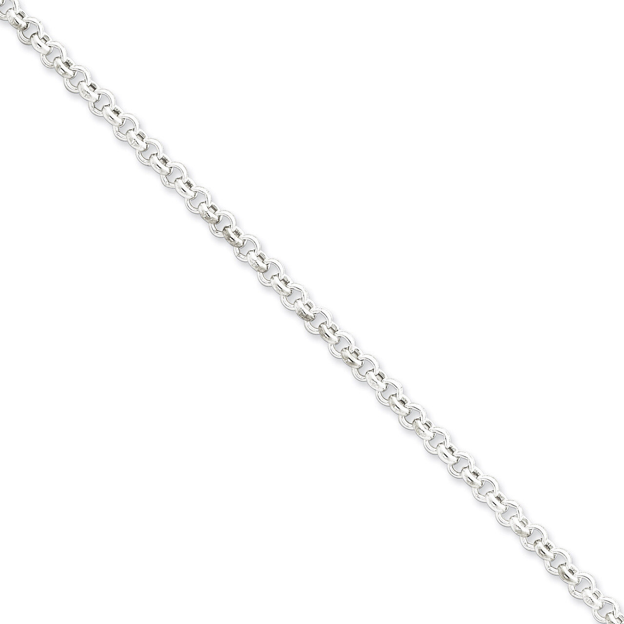 18 Inch 4.25mm Rolo Chain Sterling Silver QFC106-18, MPN: QFC106-18, 883957941929