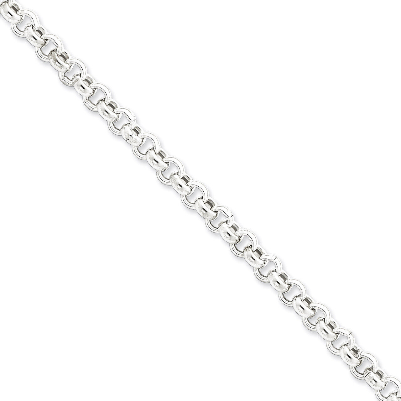 18 Inch 6.5mm Rolo Chain Sterling Silver QFC107-18, MPN: QFC107-18, 883957941981