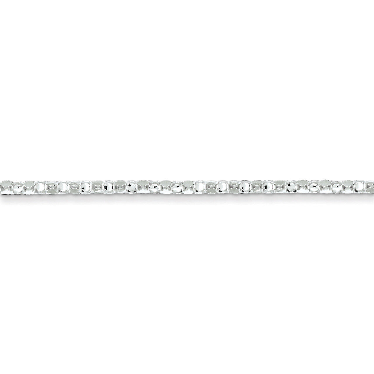 30 Inch Mesh 2.50mm Chain Sterling Silver Fancy QFC161-30, MPN: QFC161-30, 886774408316