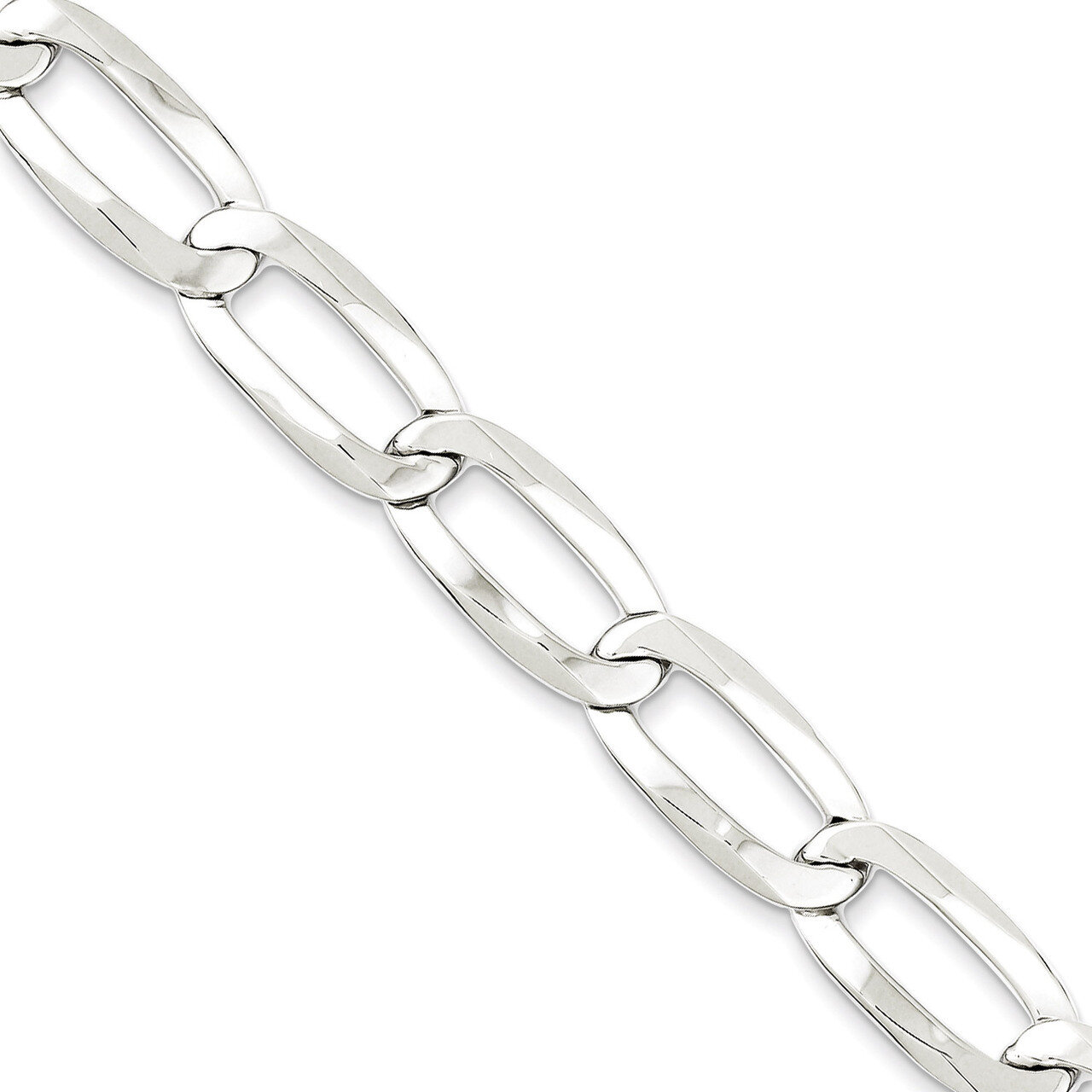 20 Inch 10.25mm Chain Sterling Silver QFC175-20