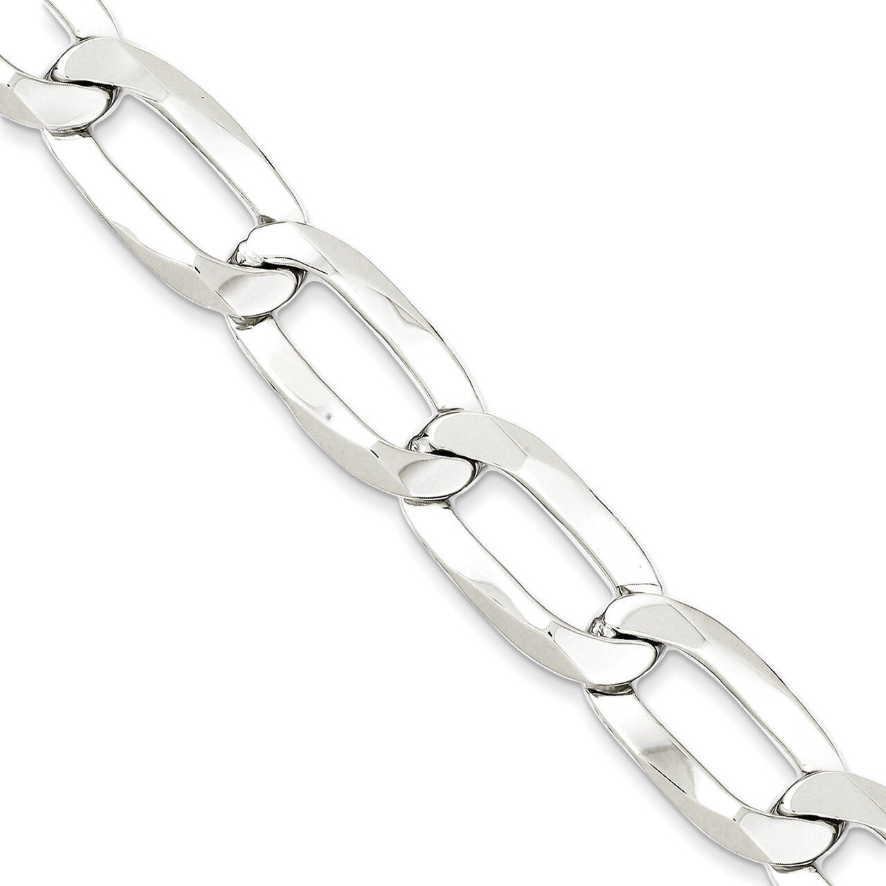 20 Inch 12.35mm Chain Sterling Silver QFC176-20