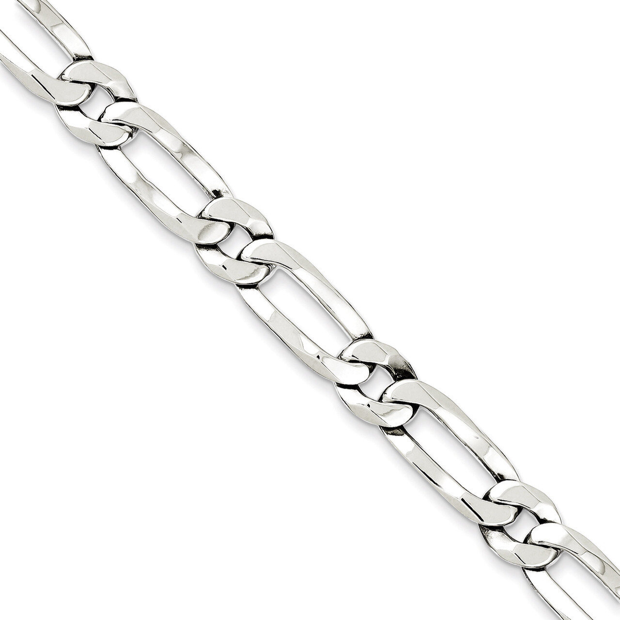 18 Inch 8.1mm Chain Sterling Silver QFC179-18, MPN: QFC179-18, 886774535951