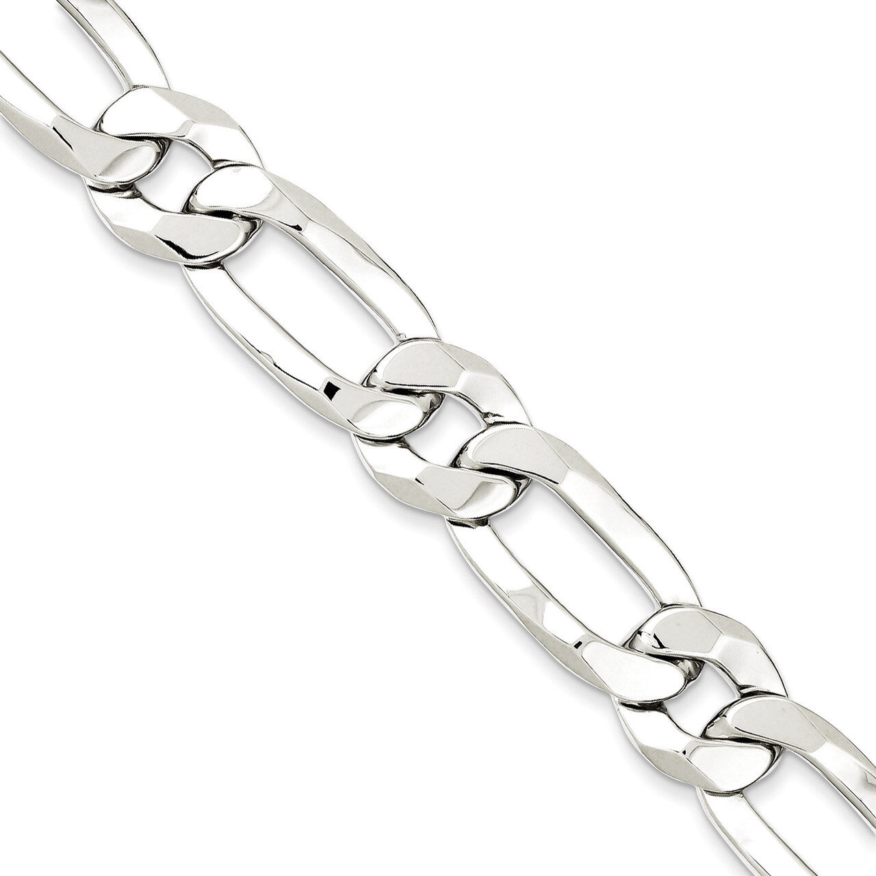 20 Inch 12.25mm Chain Sterling Silver QFC181-20