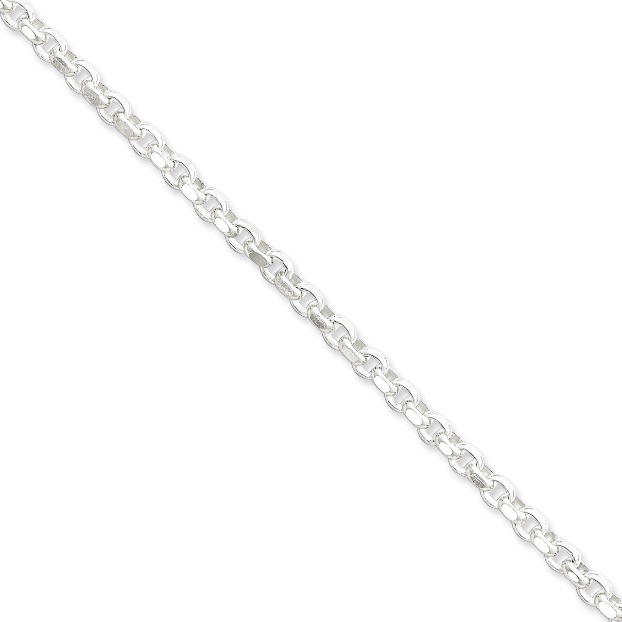 16 Inch 4mm Rolo Chain Sterling Silver QFC50-16, MPN: QFC50-16, 883957943275