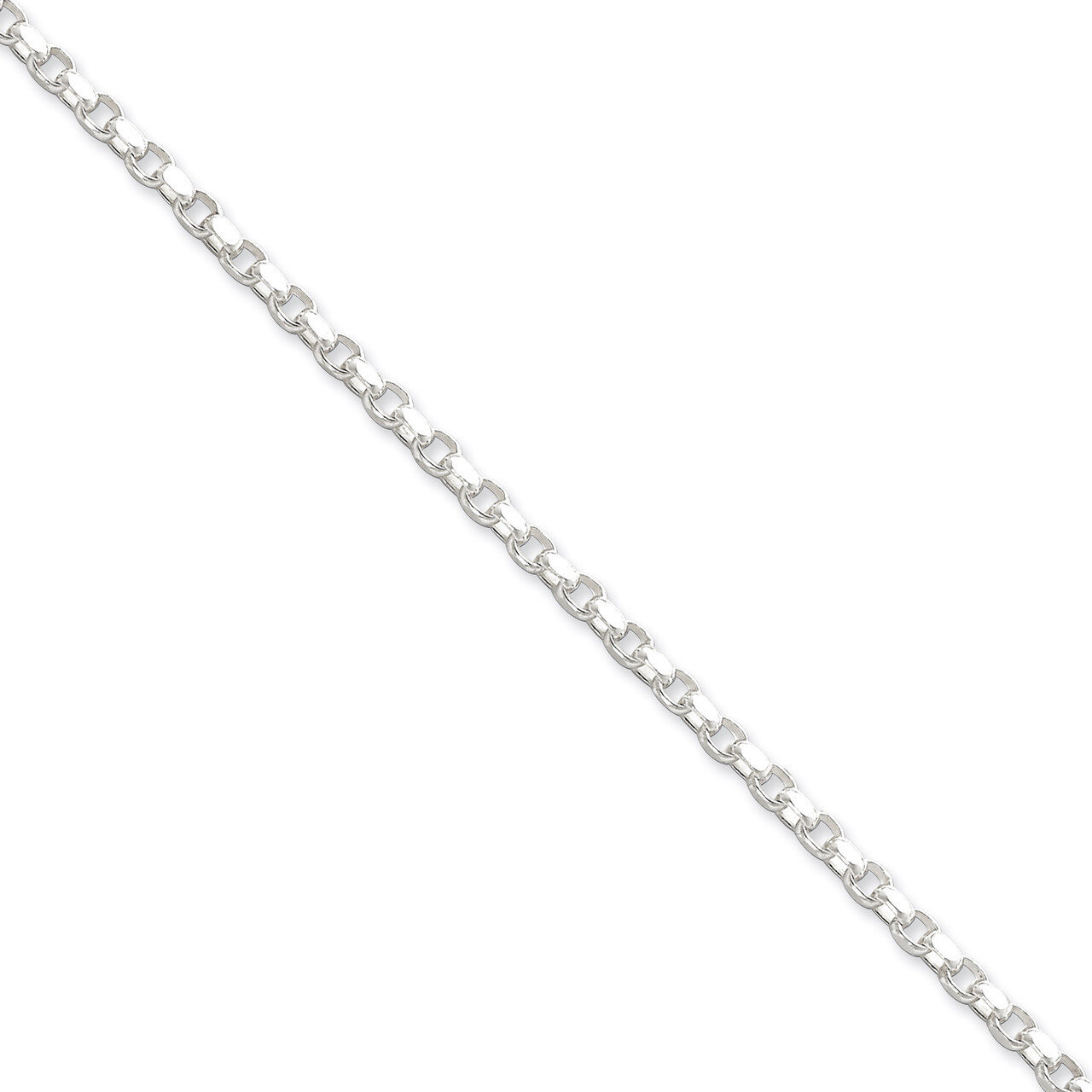 18 Inch 3.5mm Rolo Chain Sterling Silver QFC51-18, MPN: QFC51-18, 883957943350