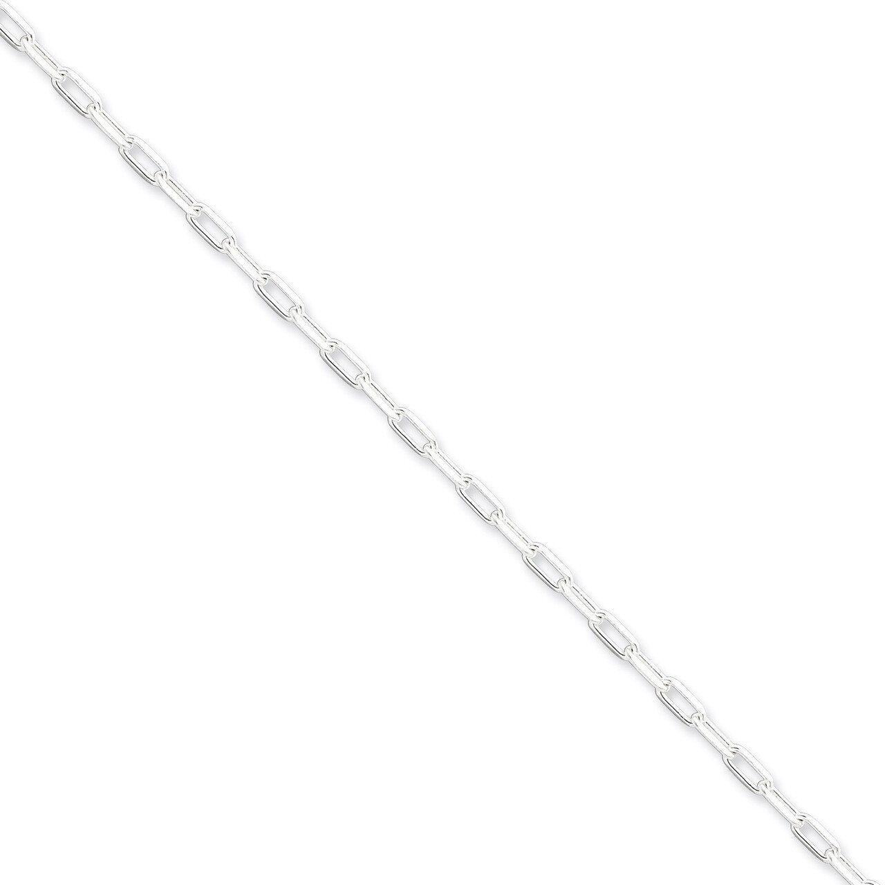 7 Inch 2.75mm Fancy Link Chain Sterling Silver QFC52-7