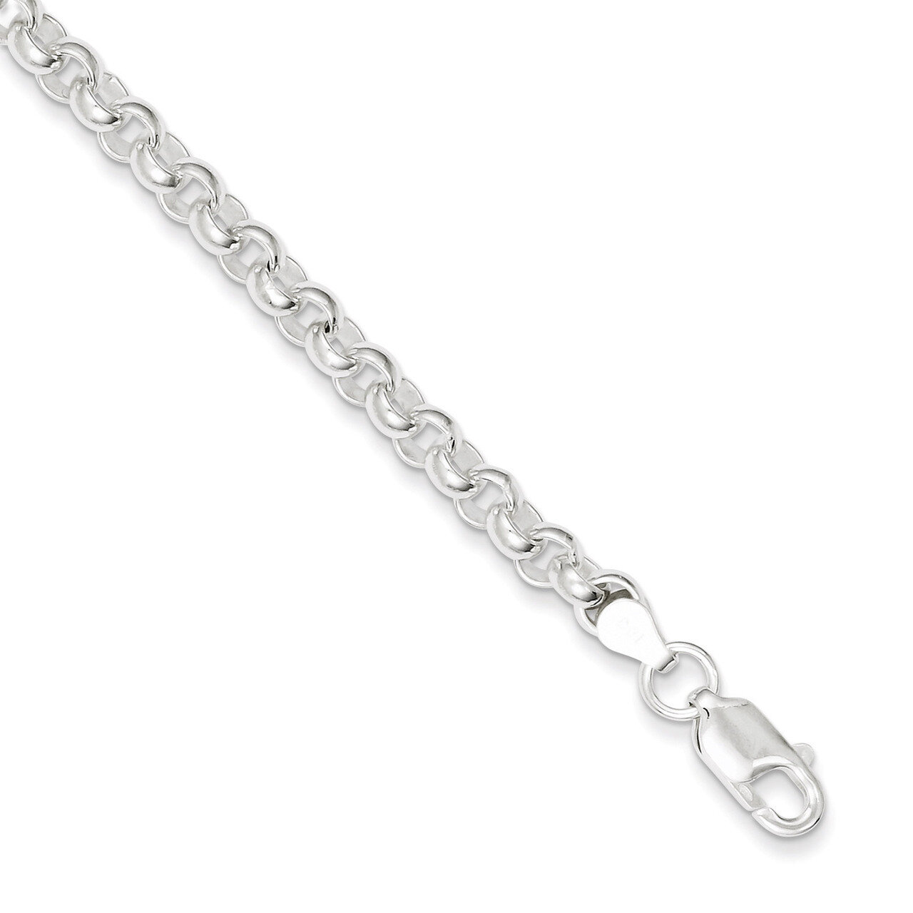 16 Inch 5mm Rolo Chain Sterling Silver QFC6-16