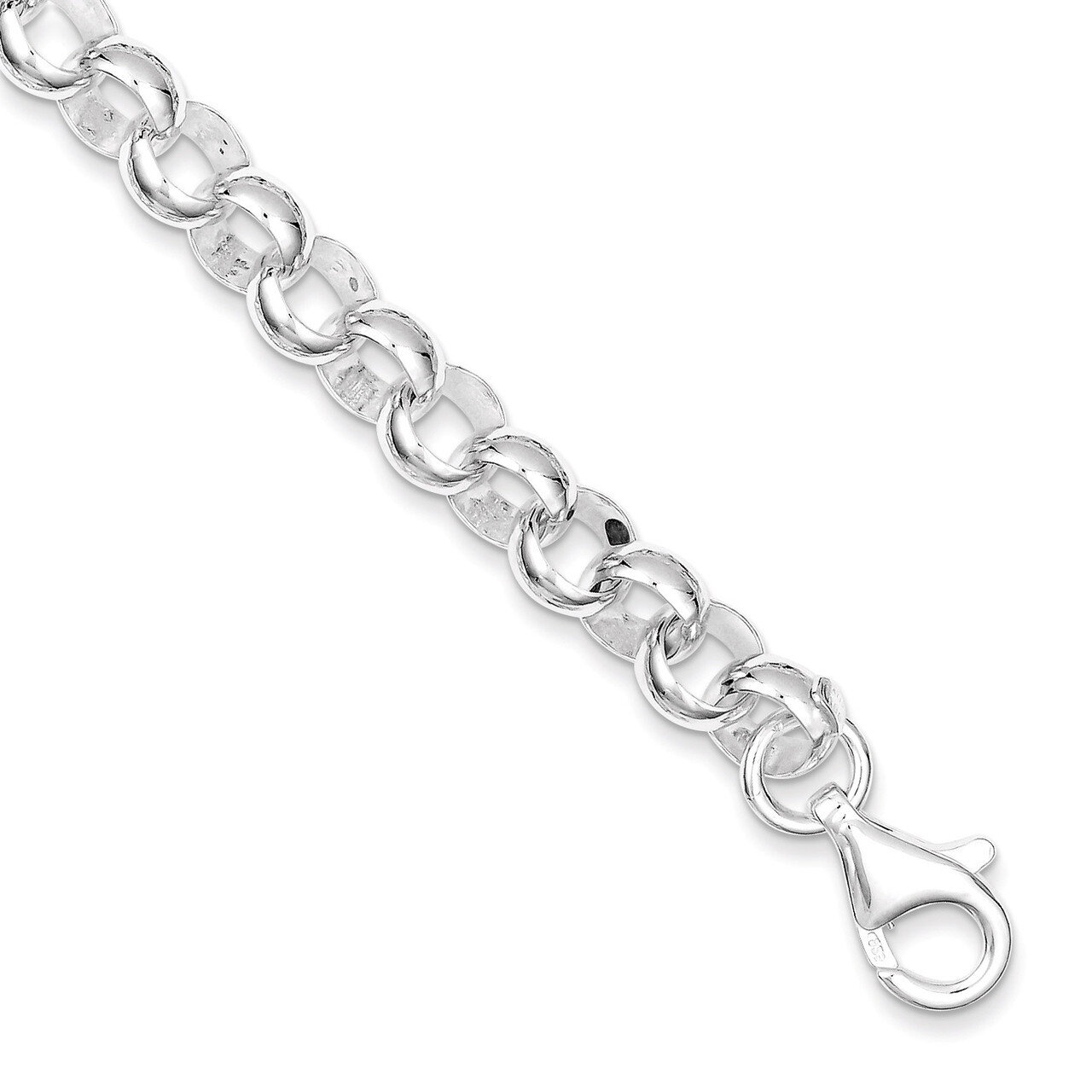 7.5 Inch 8.00mm Belcher Light Bracelet Sterling Silver QFC79-7.5, MPN: QFC79-7.5, 886774994291